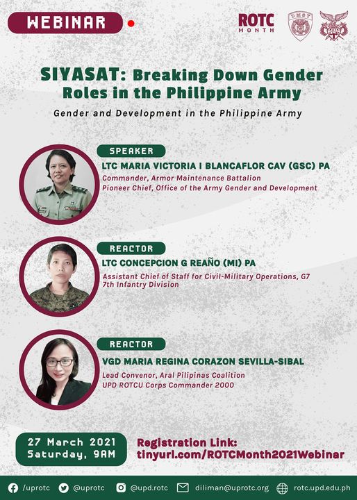 SIYASAT: Breaking Down Gender Roles in the Philippine Army